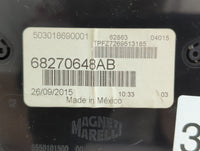 2016 Dodge Dart Instrument Cluster Speedometer Gauges P/N:68270648AC 68270648AB Fits OEM Used Auto Parts - Oemusedautoparts1