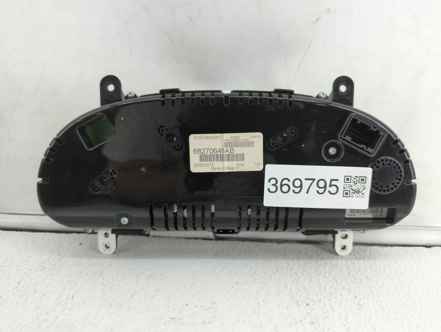 2016 Dodge Dart Instrument Cluster Speedometer Gauges P/N:68270648AC 68270648AB Fits OEM Used Auto Parts - Oemusedautoparts1