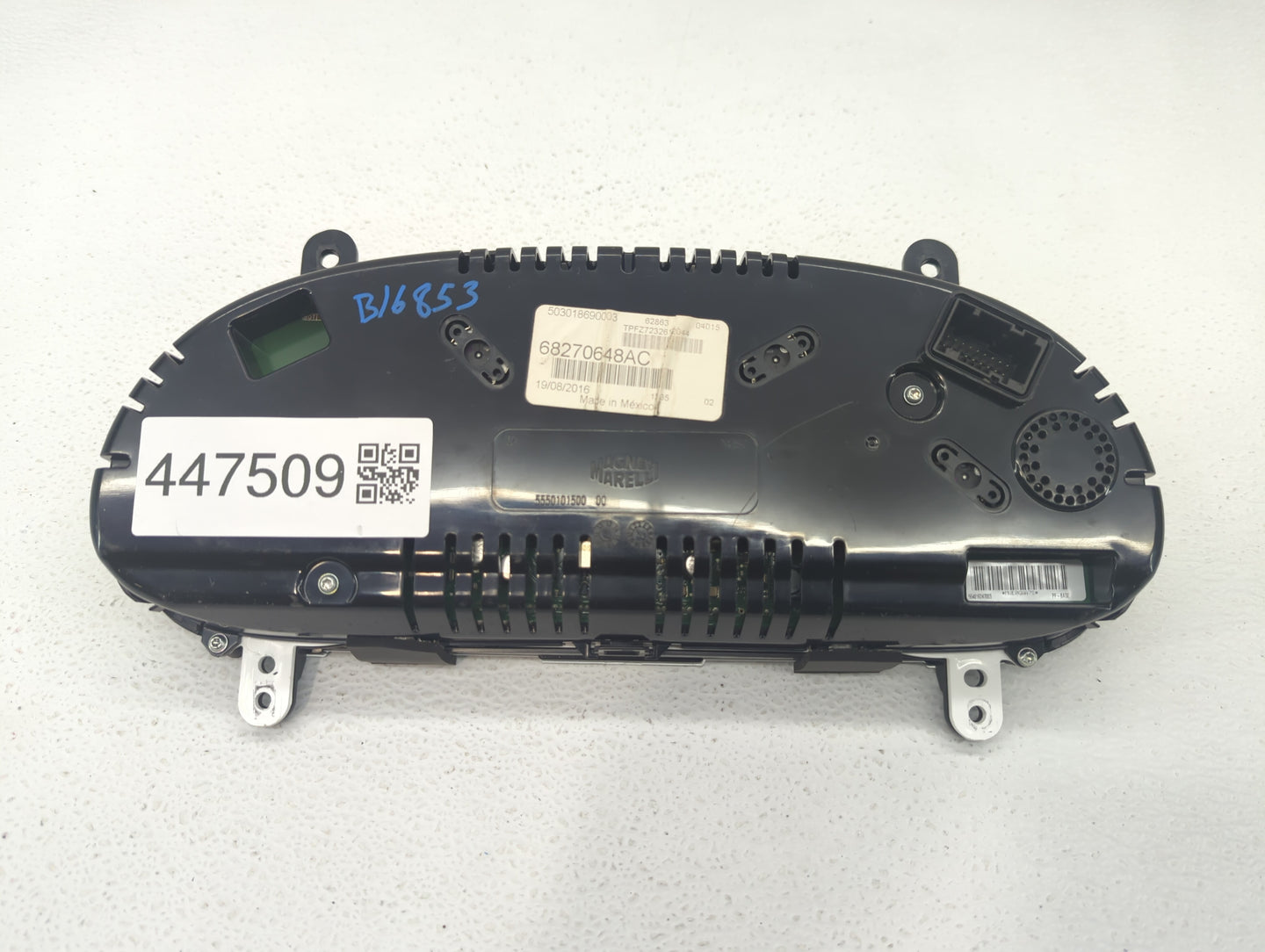 2016 Dodge Dart Instrument Cluster Speedometer Gauges P/N:68270648AC 68270648AB Fits OEM Used Auto Parts - Oemusedautoparts1