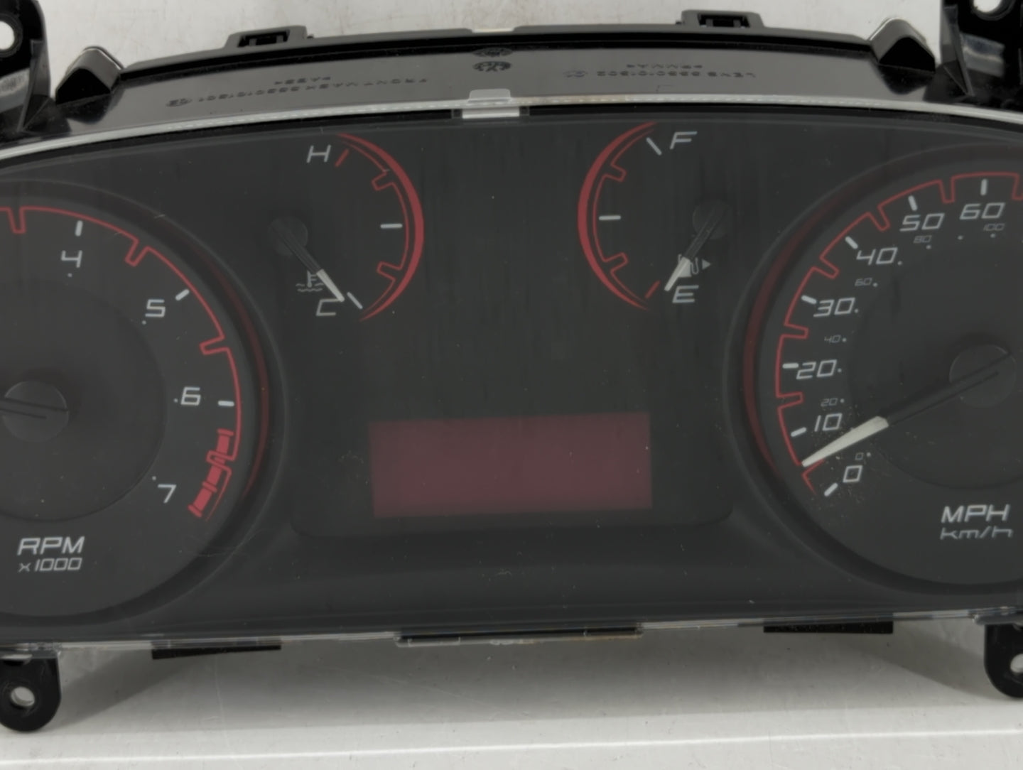2016 Dodge Dart Instrument Cluster Speedometer Gauges P/N:68270648AC 68270648AB Fits OEM Used Auto Parts - Oemusedautoparts1