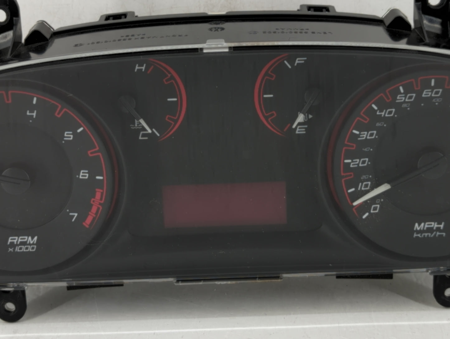 2016 Dodge Dart Instrument Cluster Speedometer Gauges P/N:68270648AC 68270648AB Fits OEM Used Auto Parts - Oemusedautoparts1