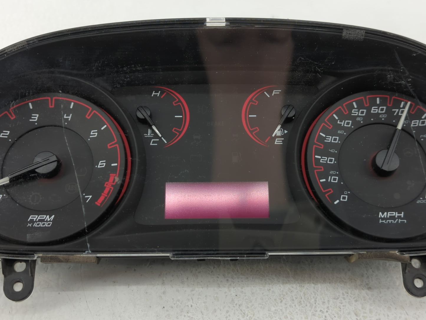 2016 Dodge Dart Instrument Cluster Speedometer Gauges P/N:68270648AC 68270648AB Fits OEM Used Auto Parts - Oemusedautoparts1