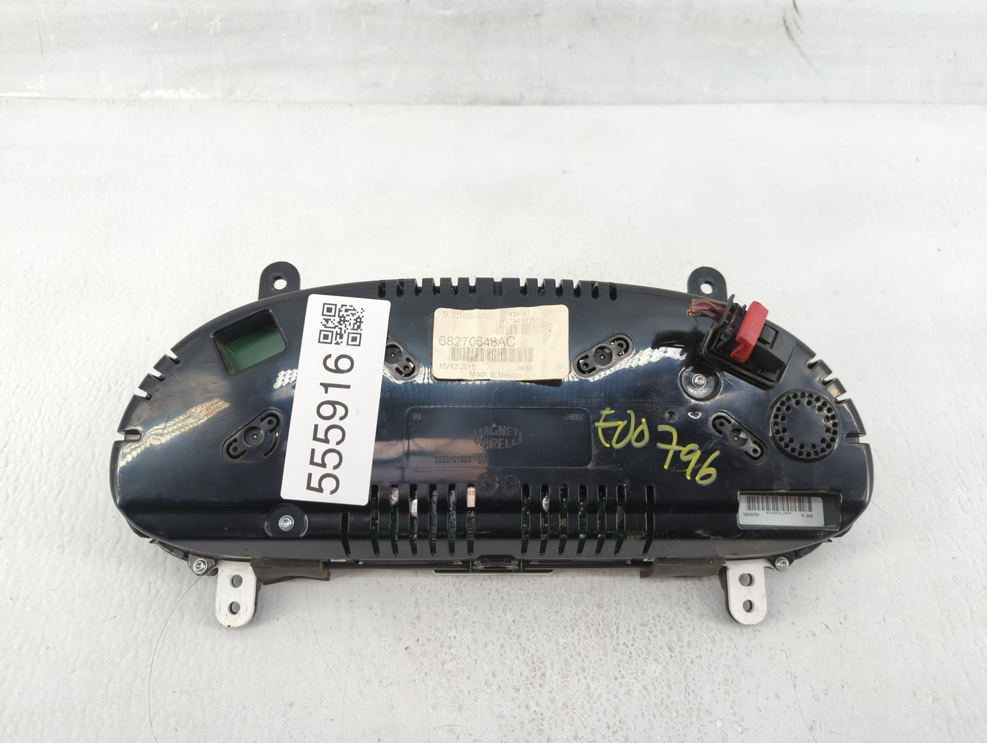 2016 Dodge Dart Instrument Cluster Speedometer Gauges P/N:68270648AC 68270648AB Fits OEM Used Auto Parts - Oemusedautoparts1
