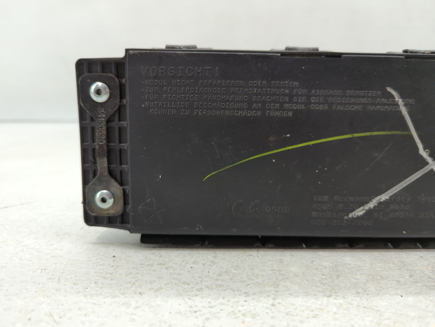 2013-2016 Dodge Dart Air Bag Driver Left Knee OEM P/N:34127467F Fits Fits 2013 2014 2015 2016 OEM Used Auto Parts - Oemuseda