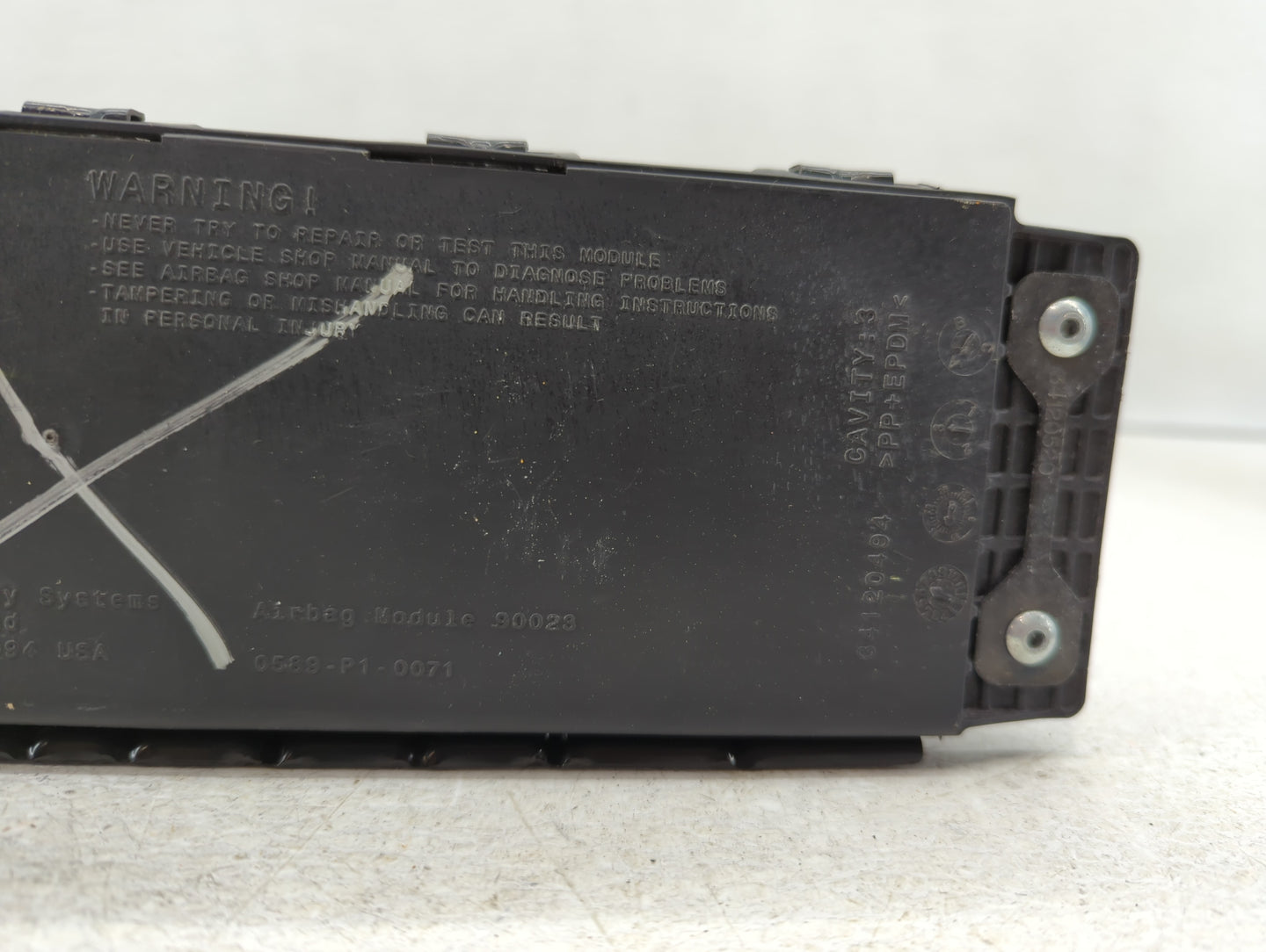 2013-2016 Dodge Dart Air Bag Driver Left Knee OEM P/N:34127467F Fits Fits 2013 2014 2015 2016 OEM Used Auto Parts - Oemuseda