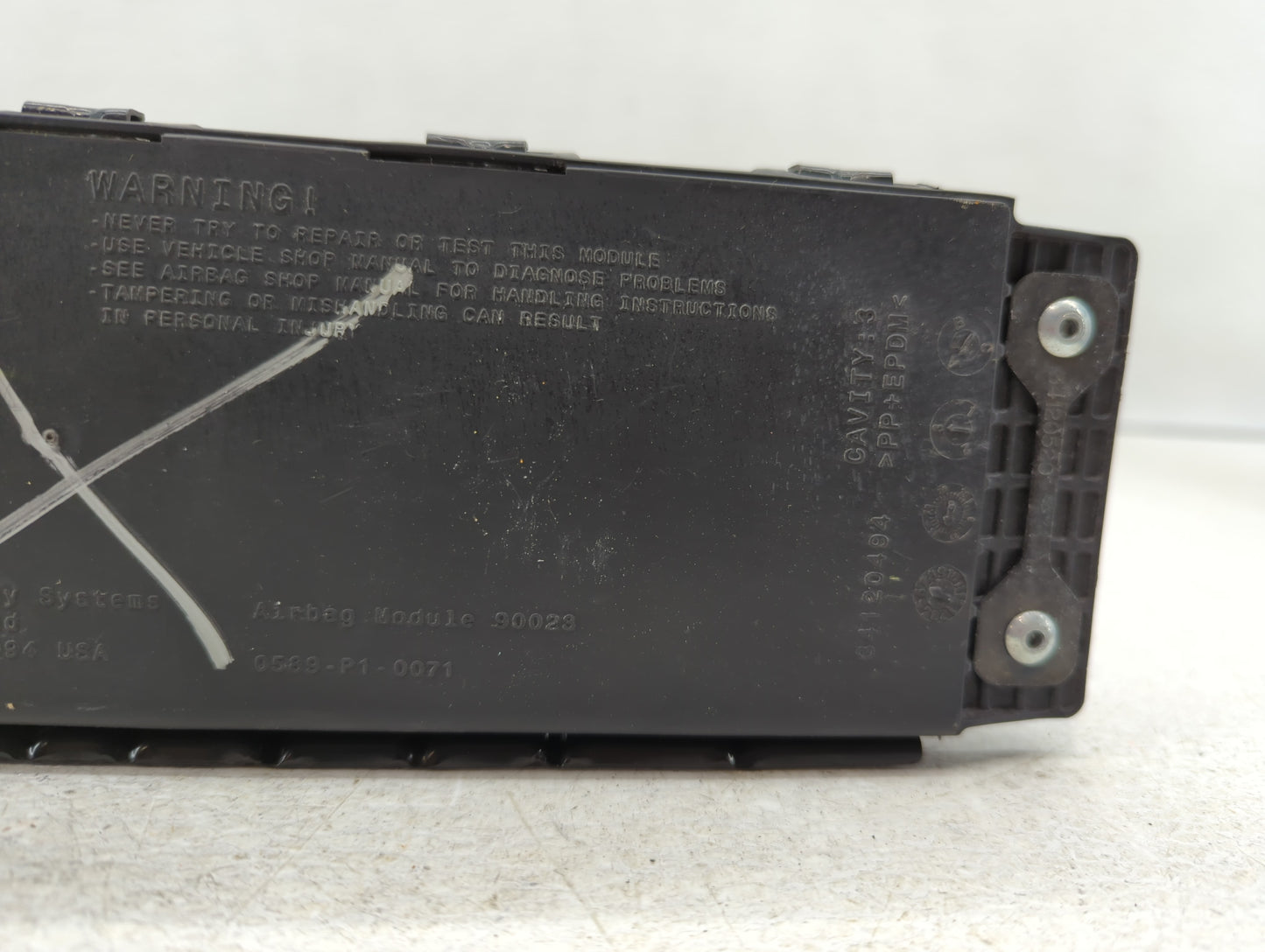 2013-2016 Dodge Dart Air Bag Driver Left Knee OEM P/N:34127467F Fits Fits 2013 2014 2015 2016 OEM Used Auto Parts - Oemuseda