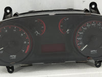 2016 Dodge Dart Instrument Cluster Speedometer Gauges P/N:>PMMA< 5550101502 Fits OEM Used Auto Parts - Oemusedautoparts1.com