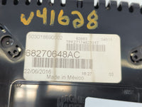 2016 Dodge Dart Instrument Cluster Speedometer Gauges P/N:68270648AC Fits OEM Used Auto Parts - Oemusedautoparts1.com