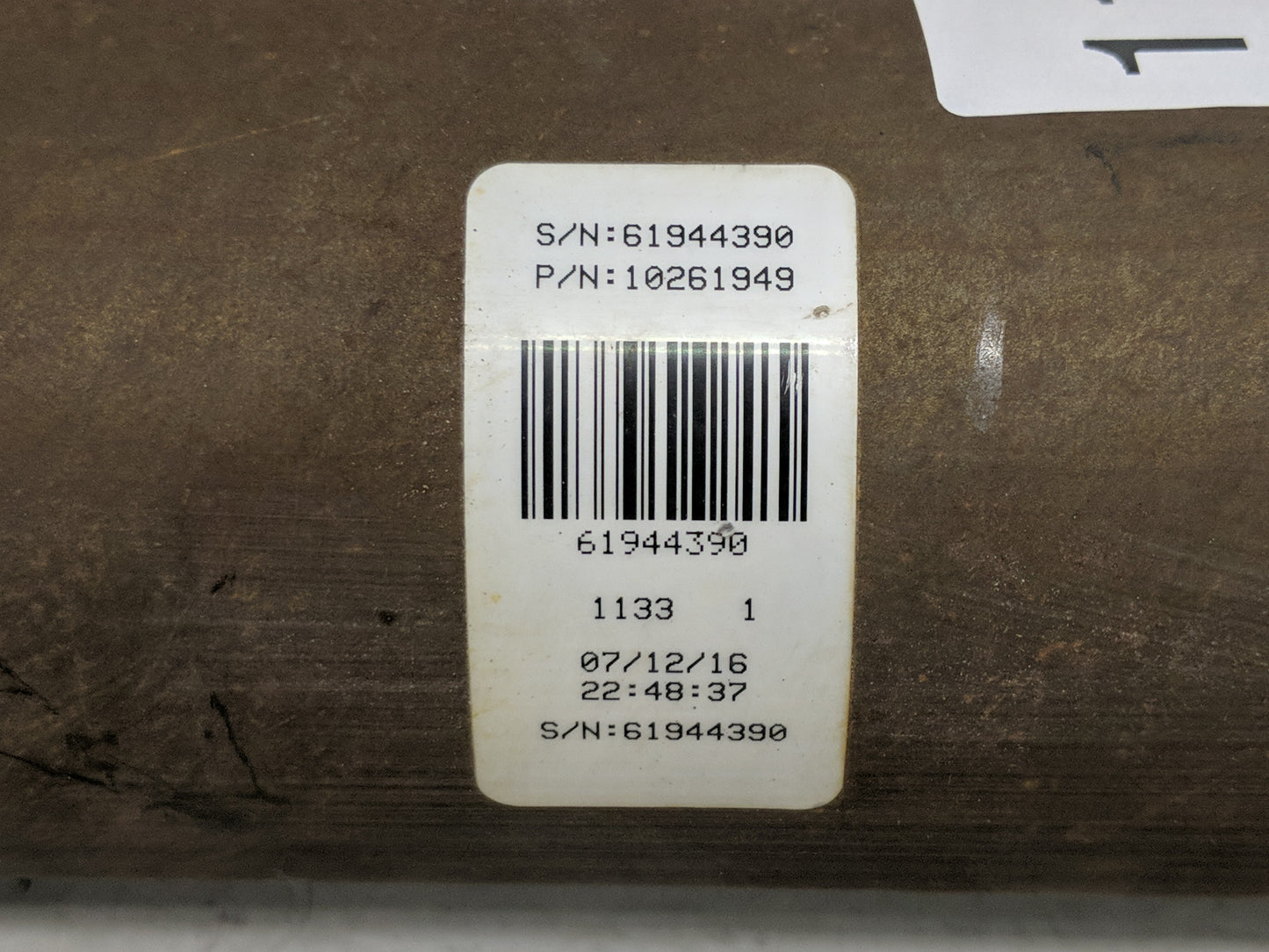 2014-2022 Dodge Durango Rear Driveshaft Oem - Oemusedautoparts1.com
