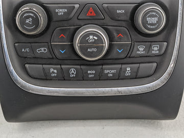 2016-2017 Dodge Durango Climate Control Module Temperature AC/Heater Replacement P/N:P68253735AE Fits Fits 2016 2017 OEM Used Auto Parts
