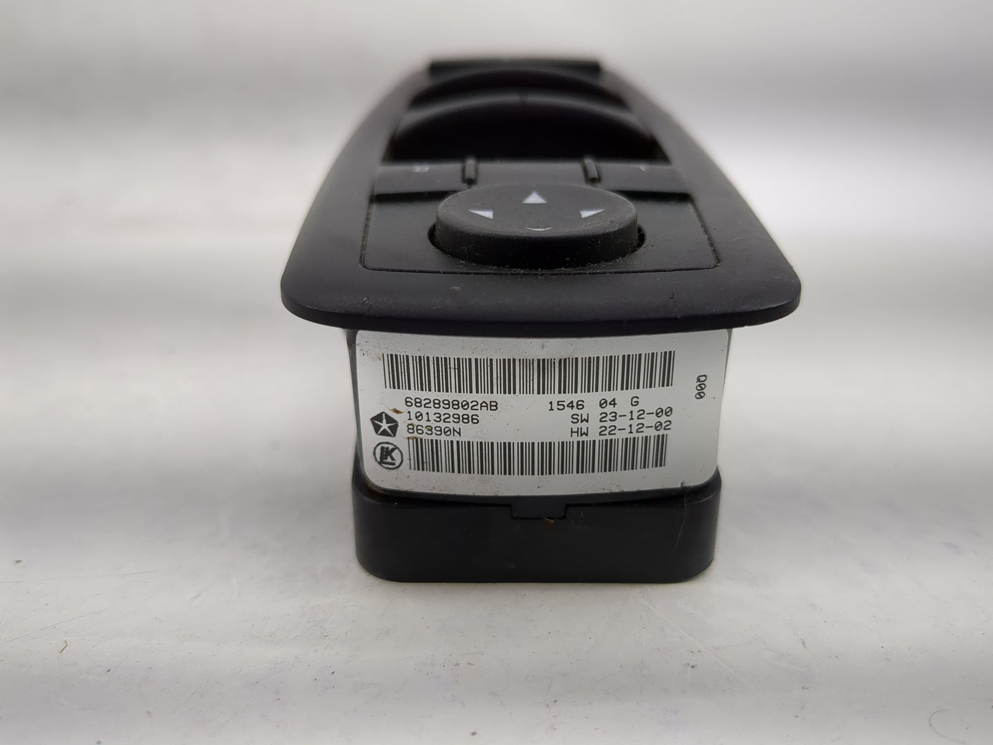 2016-2021 Dodge Durango Master Power Window Switch Replacement Driver Side Left P/N:68289802AB Fits OEM Used Auto Parts - Oe