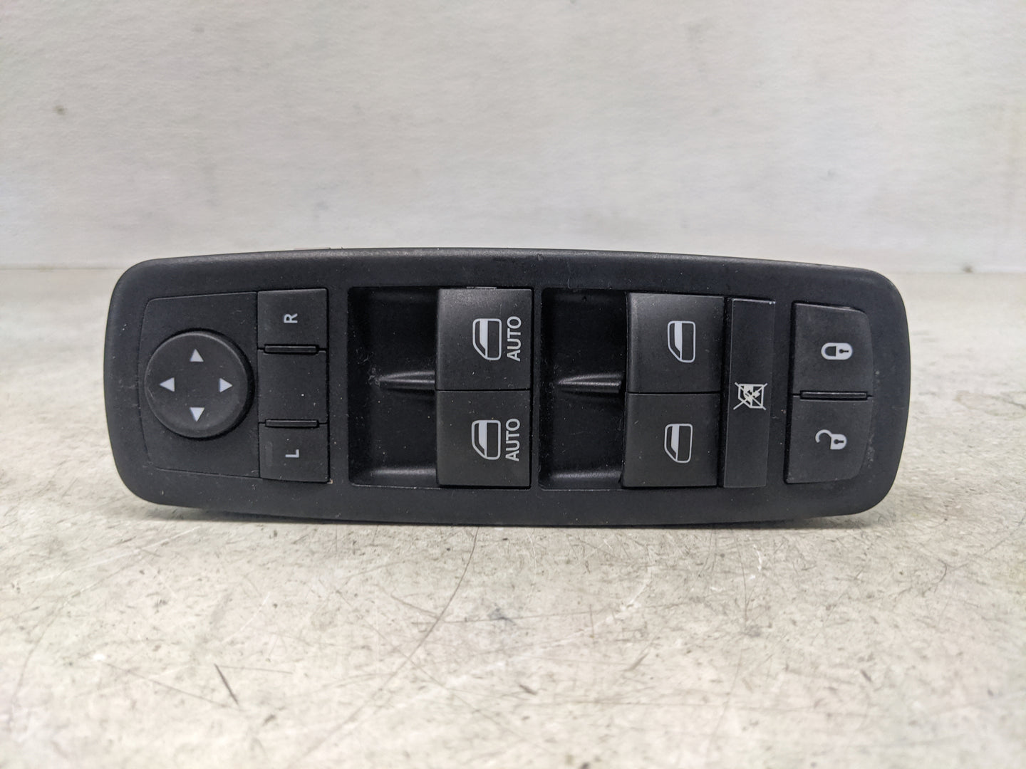 2016-2021 Dodge Durango Master Power Window Switch Replacement Driver Side Left P/N:68289802AB Fits OEM Used Auto Parts - Oe