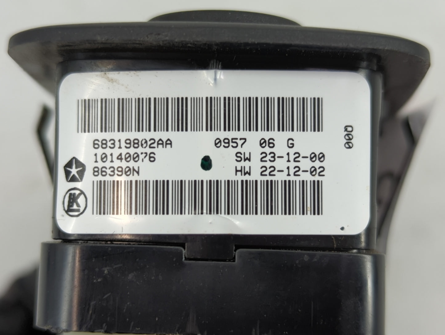 2016-2021 Dodge Durango Master Power Window Switch Replacement Driver Side Left P/N:68319802AA 68289802AB Fits OEM Used Auto