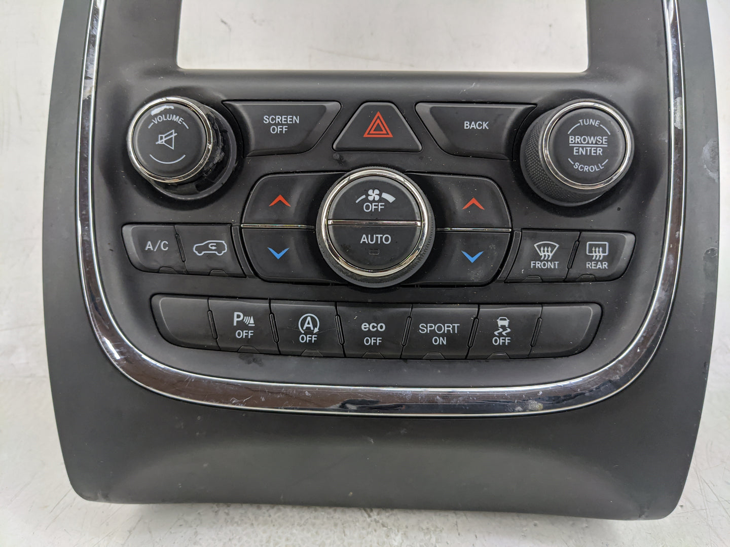 2016-2017 Dodge Durango Climate Control Module Temperature AC/Heater Replacement P/N:P68253735AD Fits Fits 2016 2017 OEM Use