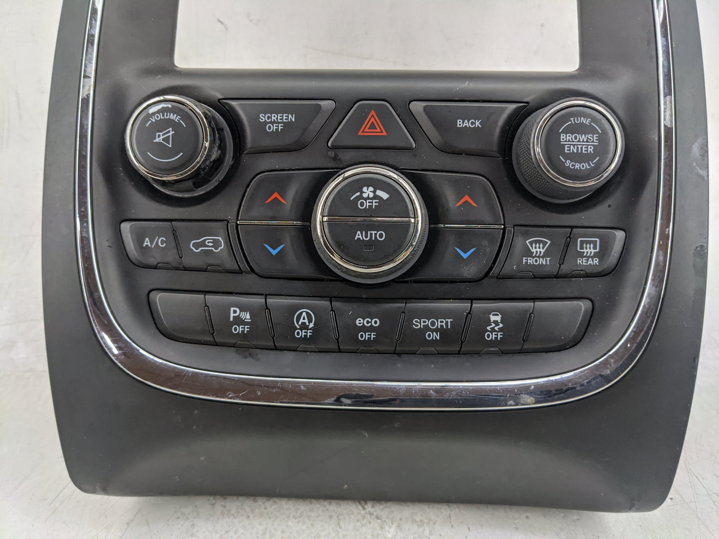 2016-2017 Dodge Durango Climate Control Module Temperature AC/Heater Replacement P/N:P68253735AD Fits Fits 2016 2017 OEM Use
