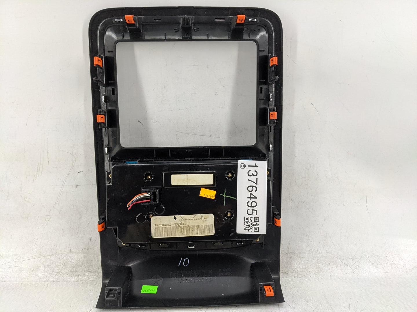 2016-2017 Dodge Durango Climate Control Module Temperature AC/Heater Replacement P/N:P68253735AD Fits Fits 2016 2017 OEM Use