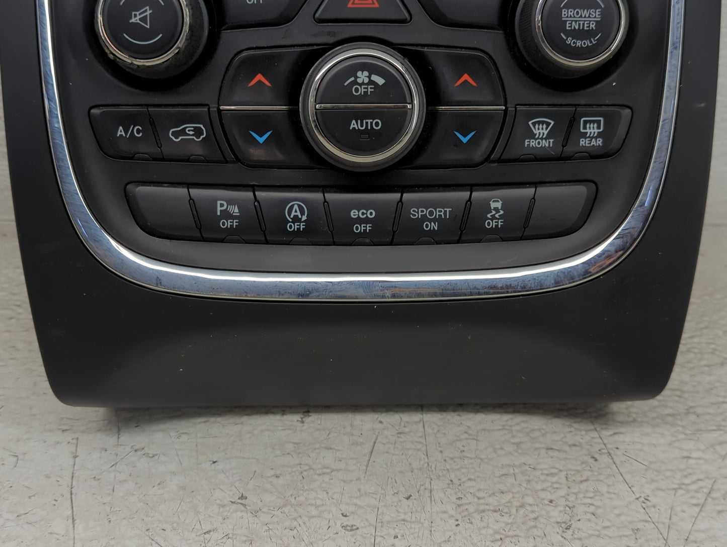 2016-2017 Dodge Durango Climate Control Module Temperature AC/Heater Replacement P/N:P68253735AE Fits Fits 2016 2017 OEM Use