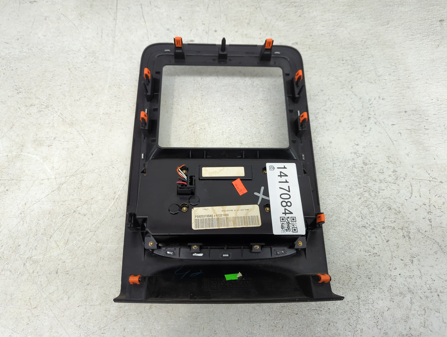 2016-2017 Dodge Durango Climate Control Module Temperature AC/Heater Replacement P/N:P68253735AE Fits Fits 2016 2017 OEM Use
