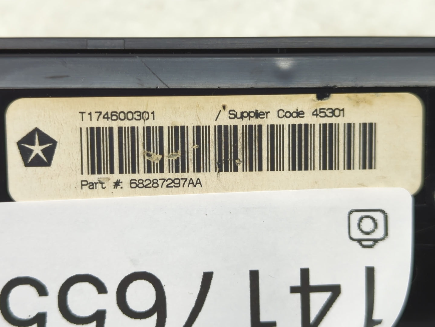 2016 Dodge Durango Climate Control Module Temperature AC/Heater Replacement P/N:68287297AA Fits OEM Used Auto Parts - Oemuse
