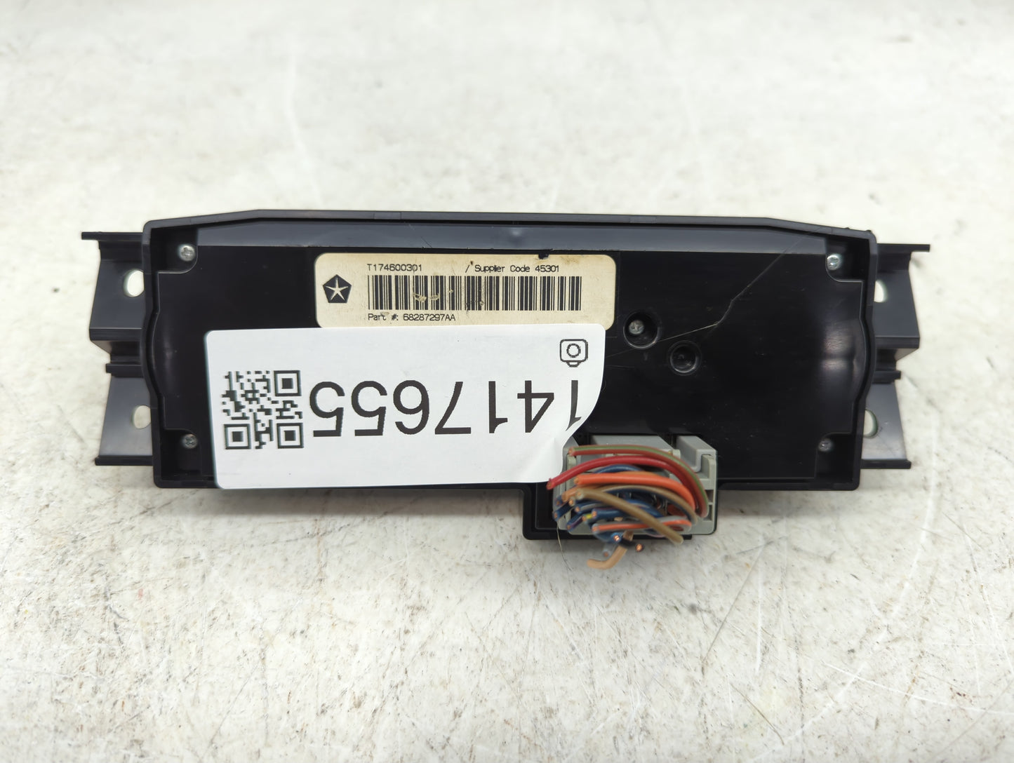 2016 Dodge Durango Climate Control Module Temperature AC/Heater Replacement P/N:68287297AA Fits OEM Used Auto Parts - Oemuse