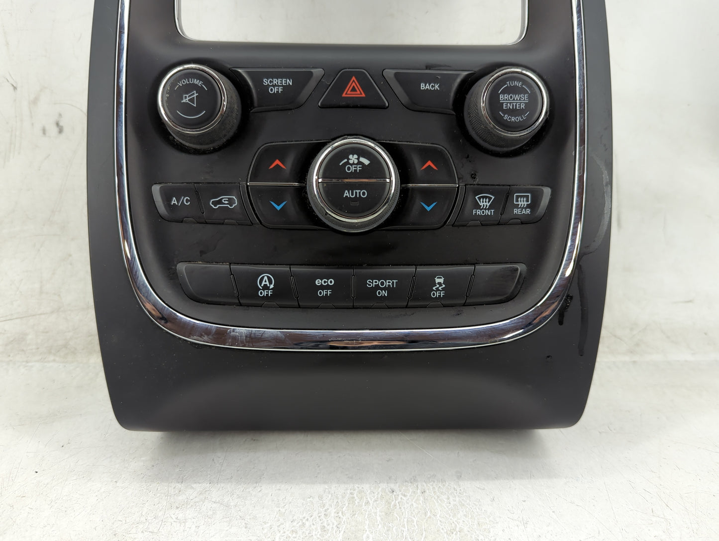 2016 Dodge Durango Radio Control Panel - Oemusedautoparts1.com
