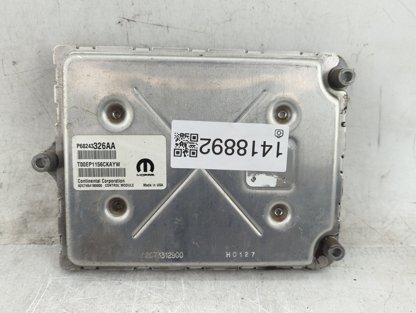 2016-2017 Dodge Durango PCM Engine Control Computer ECU ECM PCU OEM Fits Fits 2016 2017 OEM Used Auto Parts - Oemusedautopar