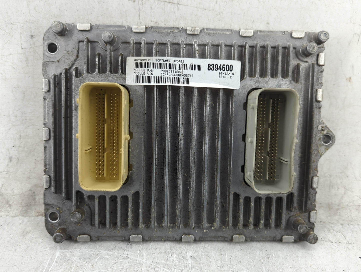 2016-2017 Dodge Durango PCM Engine Control Computer ECU ECM PCU OEM Fits Fits 2016 2017 OEM Used Auto Parts - Oemusedautopar