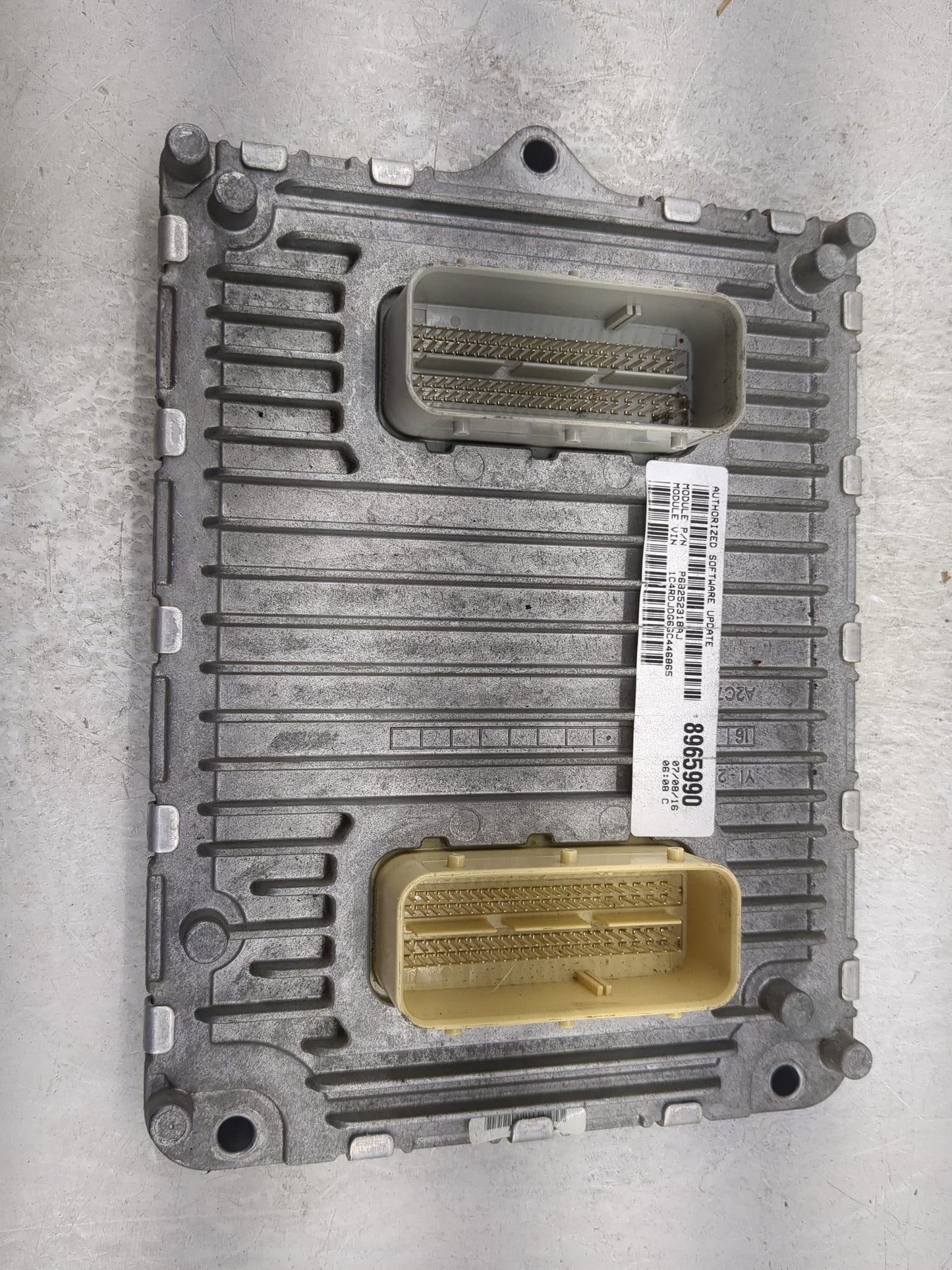 2016-2017 Dodge Durango PCM Engine Control Computer ECU ECM PCU OEM P/N:P68243326AA T00EP1786CUJ95 Fits Fits 2016 2017 OEM U