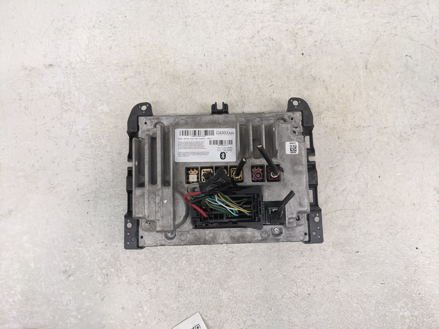 2016 Dodge Durango Radio AM FM Cd Player Receiver Replacement P/N:68258382AG T00BE109670358, GNG-BE2801, 6434C-BE2801 Fits O