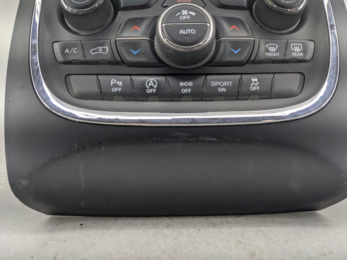 2016-2017 Dodge Durango Climate Control Module Temperature AC/Heater Replacement P/N:P68253735AG Fits Fits 2016 2017 OEM Use
