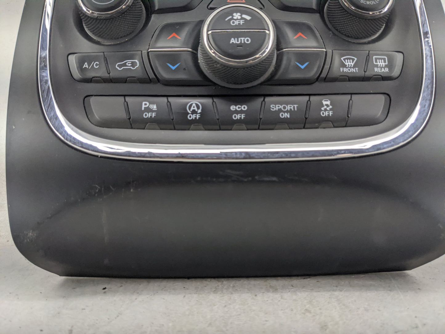 2016-2017 Dodge Durango Climate Control Module Temperature AC/Heater Replacement P/N:P68253735AG Fits Fits 2016 2017 OEM Use