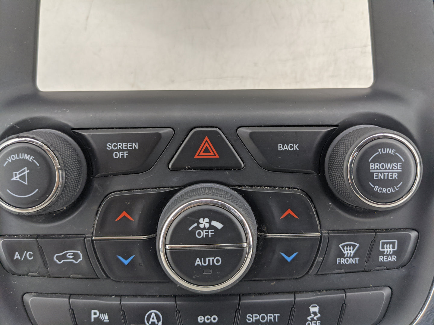 2016-2017 Dodge Durango Climate Control Module Temperature AC/Heater Replacement P/N:P68253735AG Fits Fits 2016 2017 OEM Use
