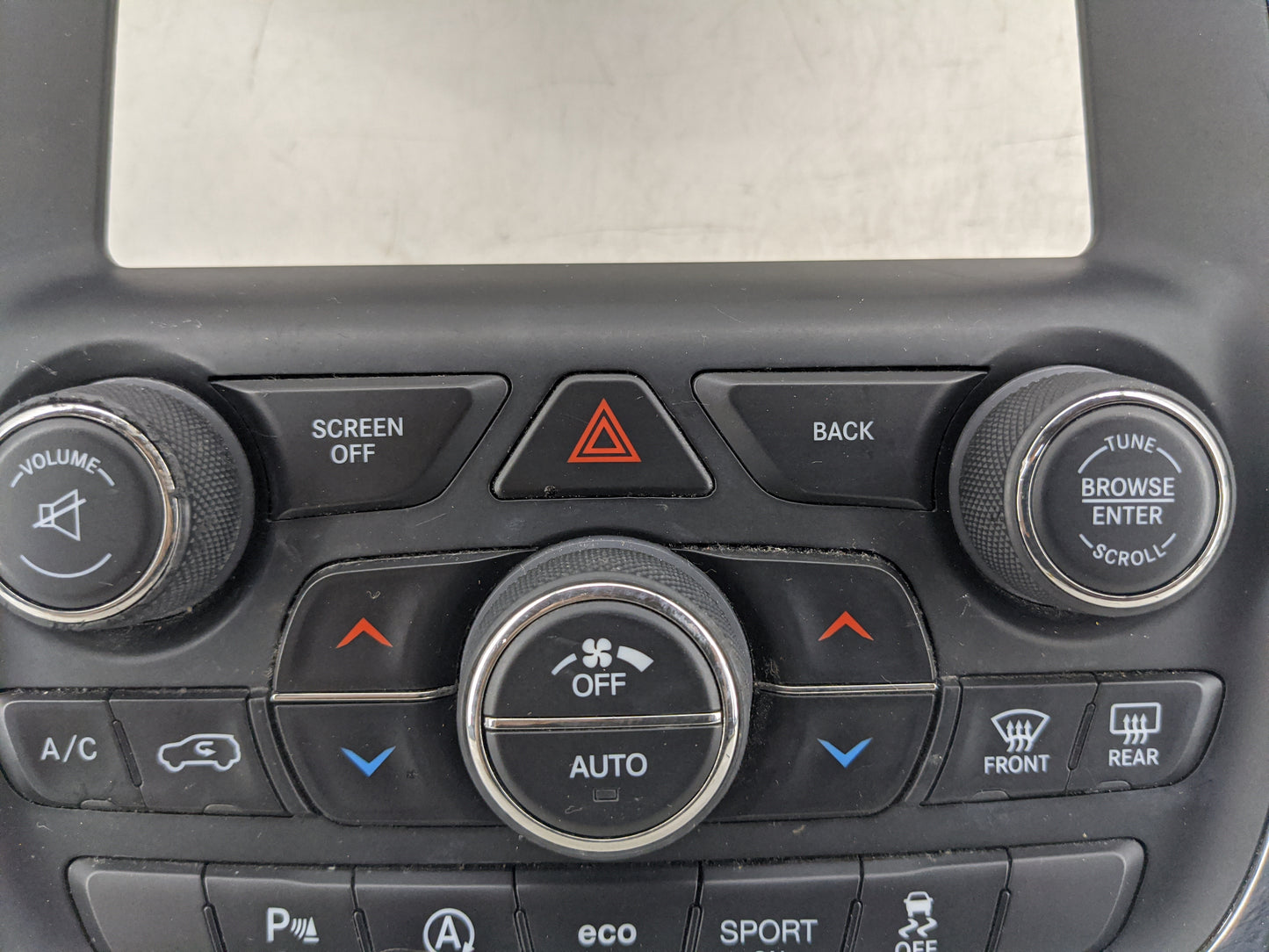 2016-2017 Dodge Durango Climate Control Module Temperature AC/Heater Replacement P/N:P68253735AG Fits Fits 2016 2017 OEM Use