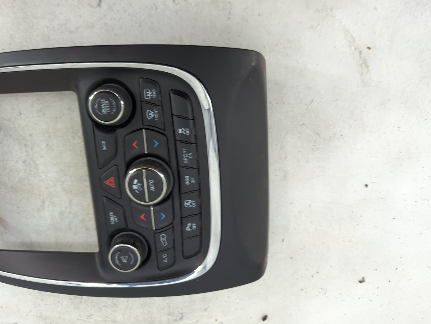2016-2017 Dodge Durango Climate Control Module Temperature AC/Heater Replacement P/N:P68253725AE 60410574 Fits Fits 2016 201