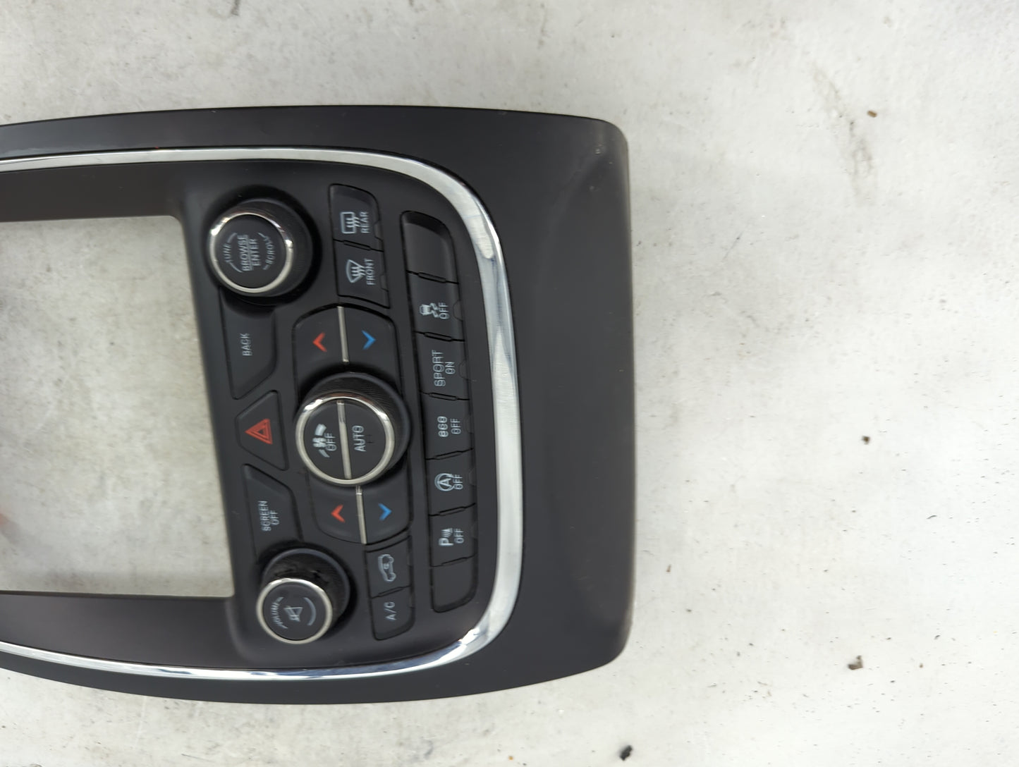 2016-2017 Dodge Durango Climate Control Module Temperature AC/Heater Replacement P/N:P68253725AE 60410574 Fits Fits 2016 201