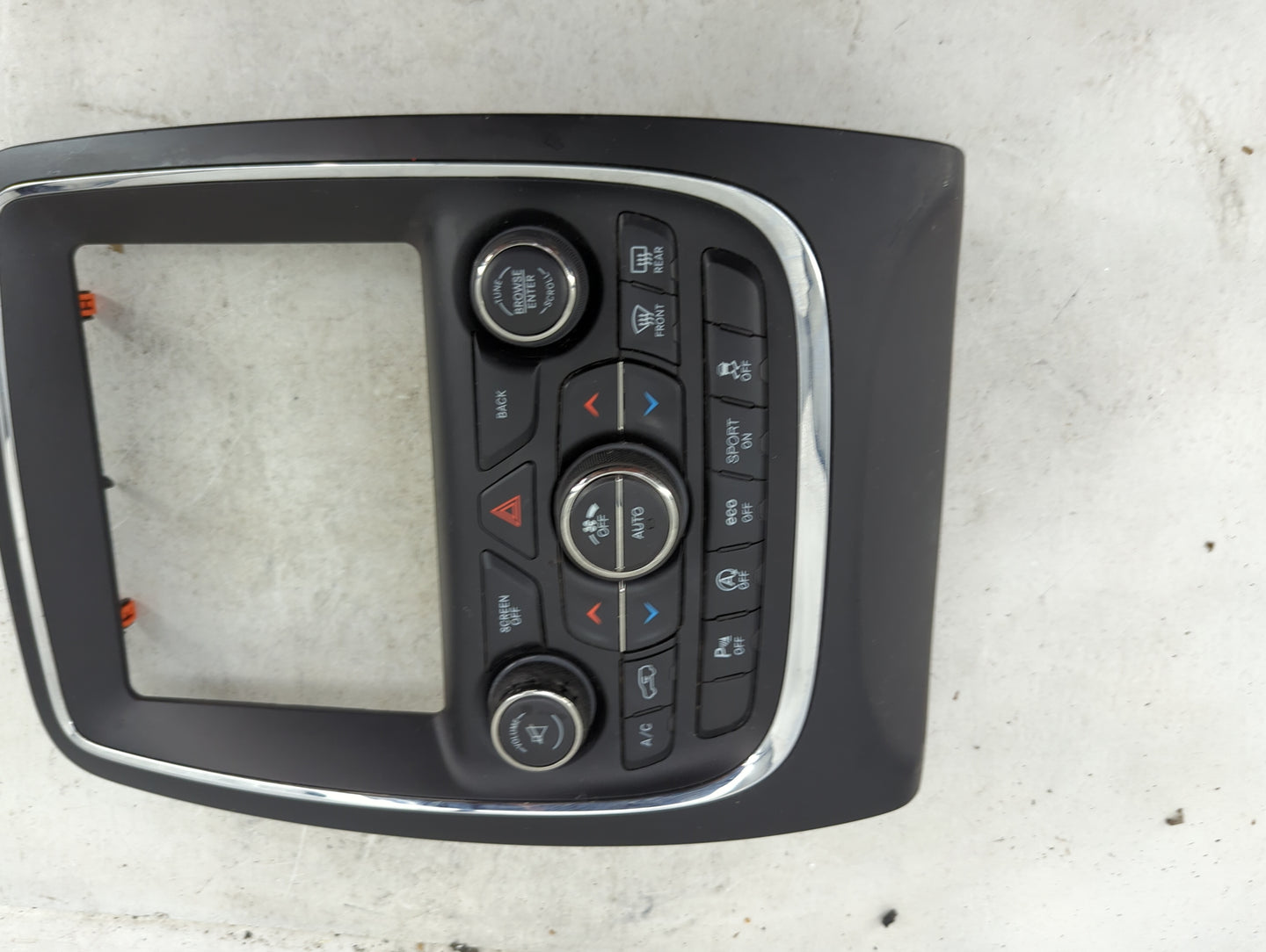 2016-2017 Dodge Durango Climate Control Module Temperature AC/Heater Replacement P/N:P68253725AE 60410574 Fits Fits 2016 201