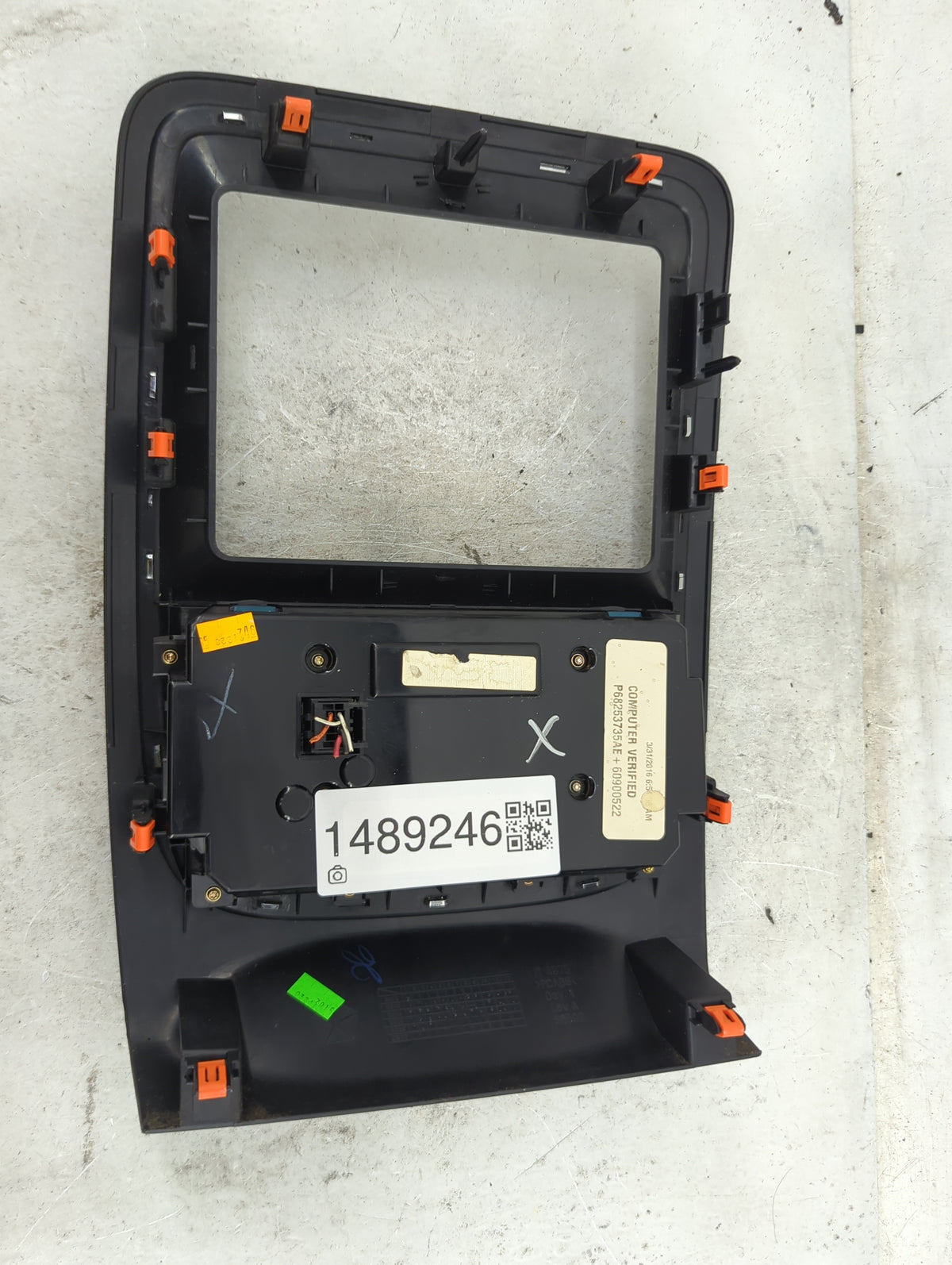 2016-2017 Dodge Durango Climate Control Module Temperature AC/Heater Replacement P/N:P68253735AE Fits Fits 2016 2017 OEM Use