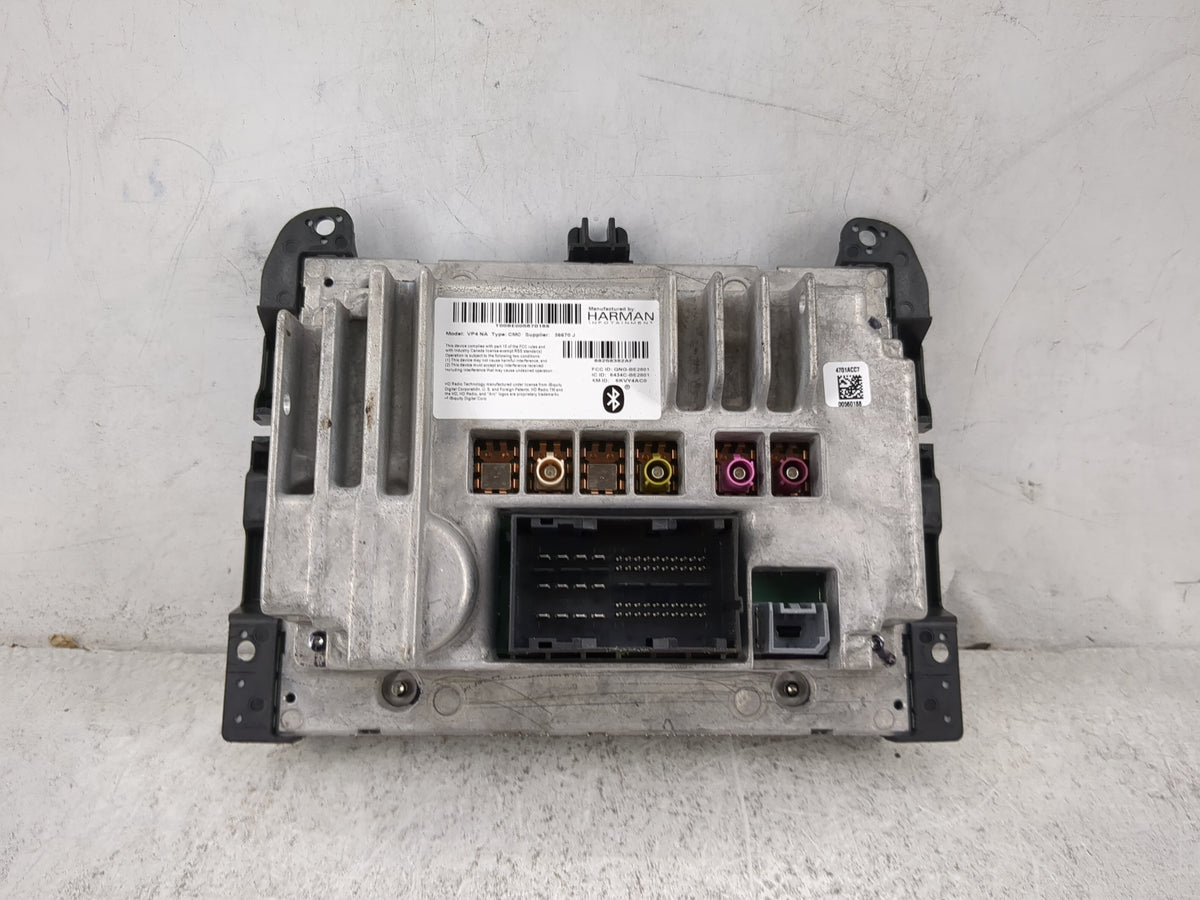 2016 Dodge Durango Information Radio Display Screen 1491325 - Oemusedautoparts1.com