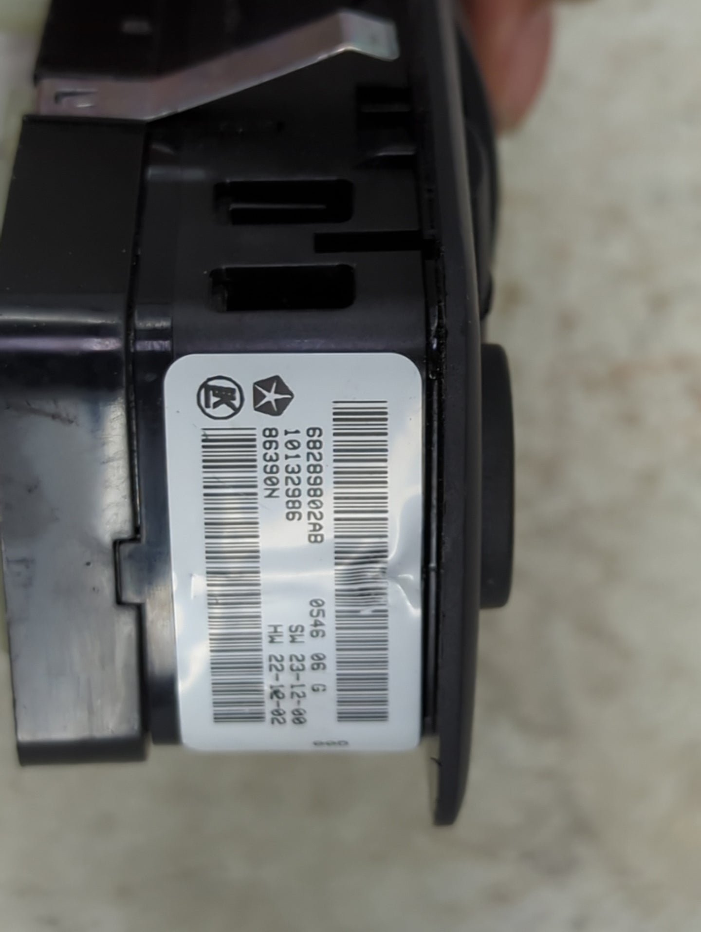 2014-2021 Dodge Durango Master Power Window Switch Replacement Driver Side Left P/N:68289802AB 10132986 Fits OEM Used Auto P