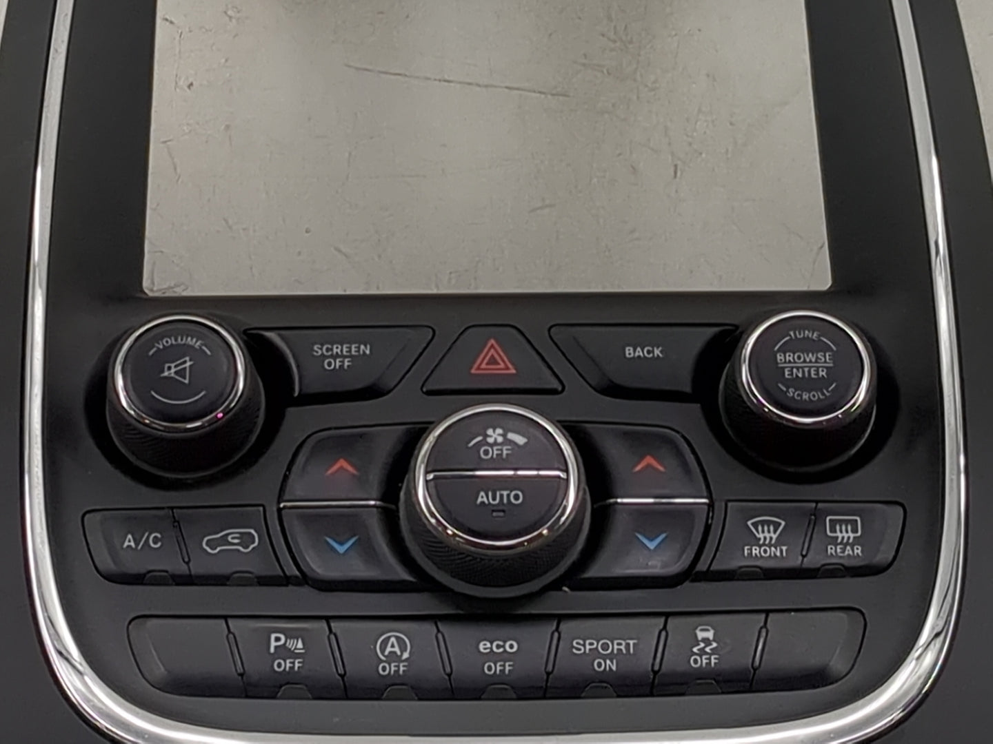 2016-2017 Dodge Durango Climate Control Module Temperature AC/Heater Replacement P/N:68253735AG P68253735AG Fits Fits 2016 2
