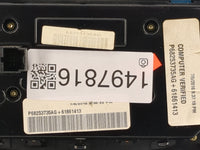 2016-2017 Dodge Durango Climate Control Module Temperature AC/Heater Replacement P/N:68253735AG P68253735AG Fits Fits 2016 2