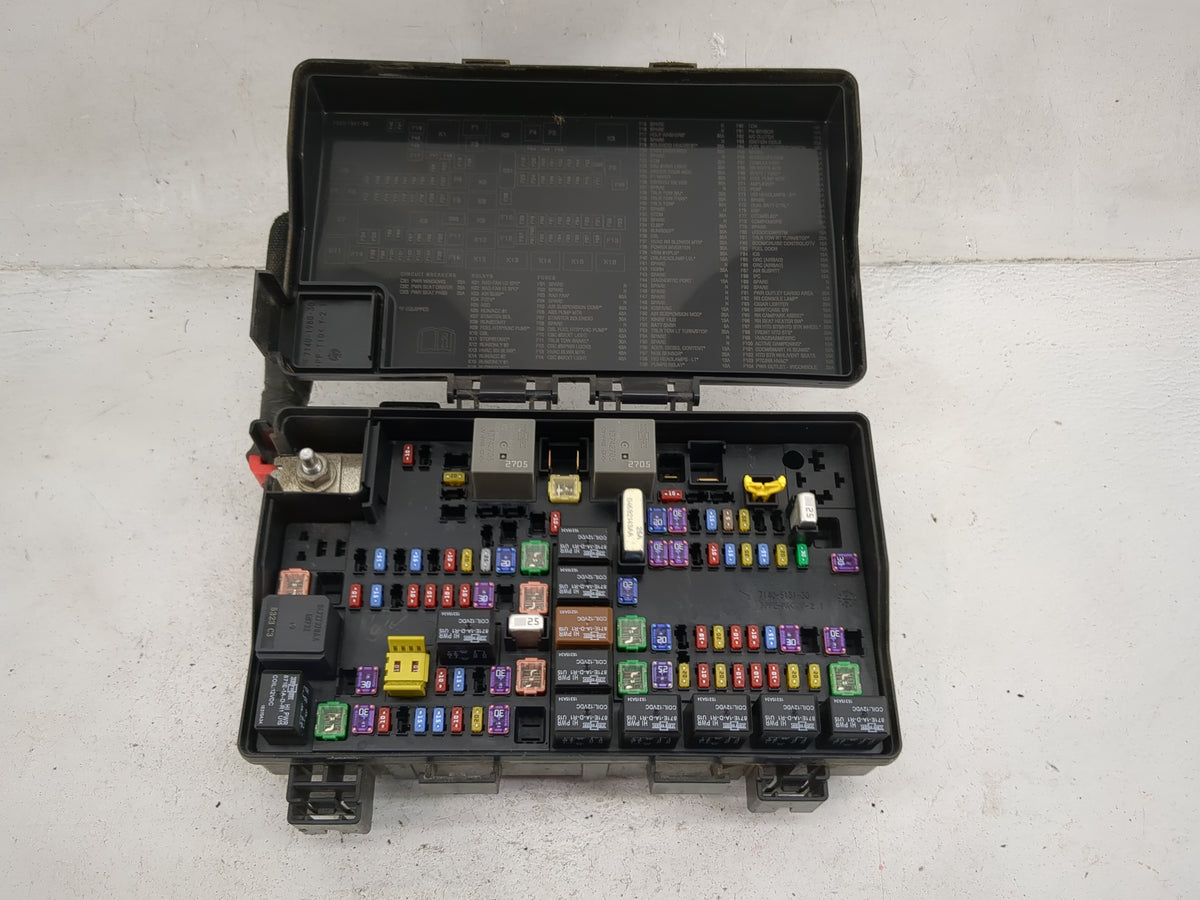 2016 Dodge Durango Fusebox Fuse Box Panel Relay Module P/N:04692143AA 7140-5131-30 Fits OEM Used Auto Parts - Oemusedautopar