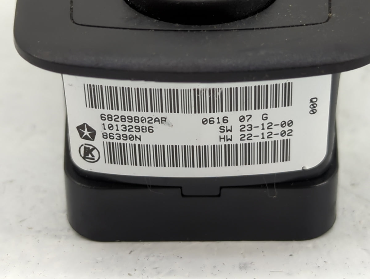 2016-2021 Dodge Durango Master Power Window Switch Replacement Driver Side Left P/N:68289802AB 10132986 Fits OEM Used Auto P