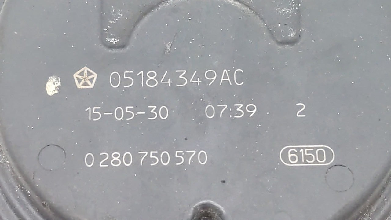 2011-2022 Dodge Durango Throttle Body P/N:05184349AD 05184349AB Fits OEM Used Auto Parts - Oemusedautoparts1.com