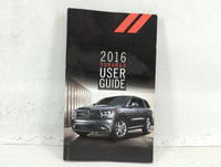 2016 Dodge Durango Owners Manual Book Guide P/N:16WD01-926-AA OEM Used Auto Parts - Oemusedautoparts1.com