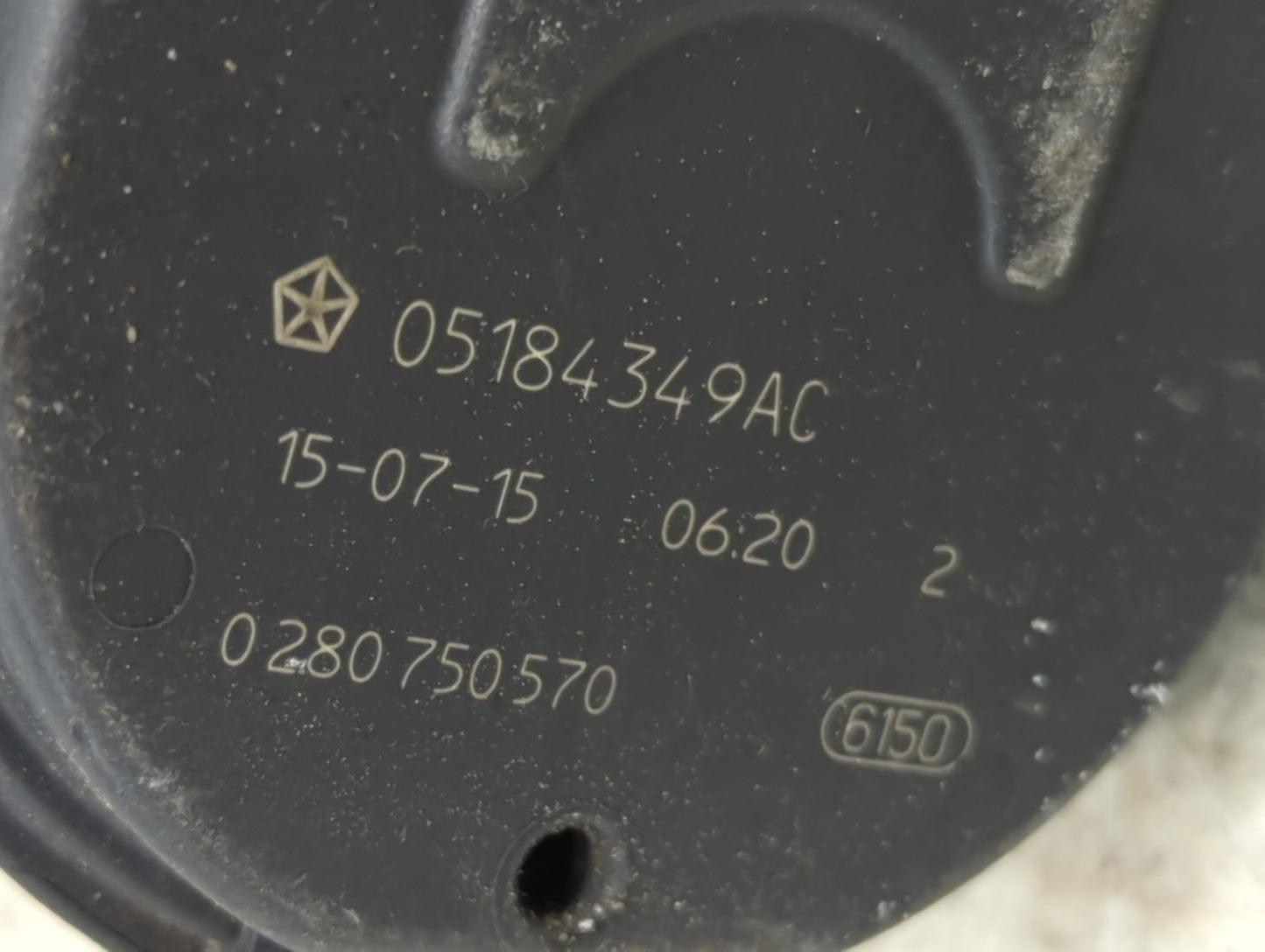 2011-2022 Dodge Durango Throttle Body P/N:0280750570 05184349AC Fits OEM Used Auto Parts - Oemusedautoparts1.com