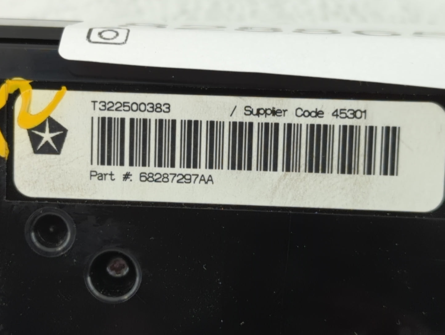 2016 Dodge Durango Climate Control Module Temperature AC/Heater Replacement P/N:68287297AA Fits OEM Used Auto Parts - Oemuse