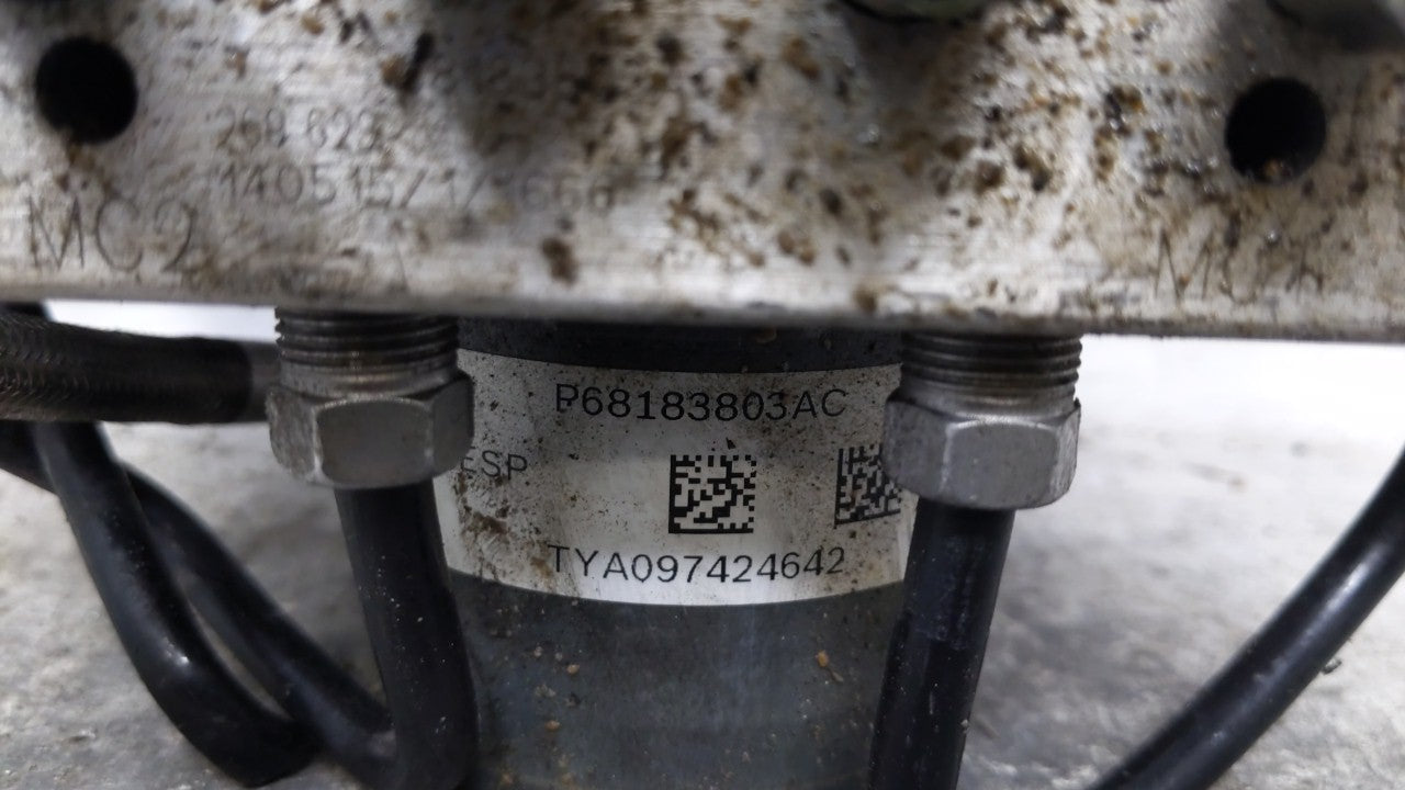 2015-2018 Dodge Grand Caravan ABS Pump Control Module Replacement P/N:P68183803AC Fits Fits 2015 2016 2017 2018 OEM Used Aut