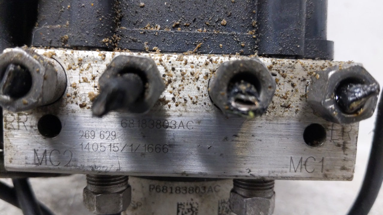 2015-2018 Dodge Grand Caravan ABS Pump Control Module Replacement P/N:P68183803AC Fits Fits 2015 2016 2017 2018 OEM Used Aut