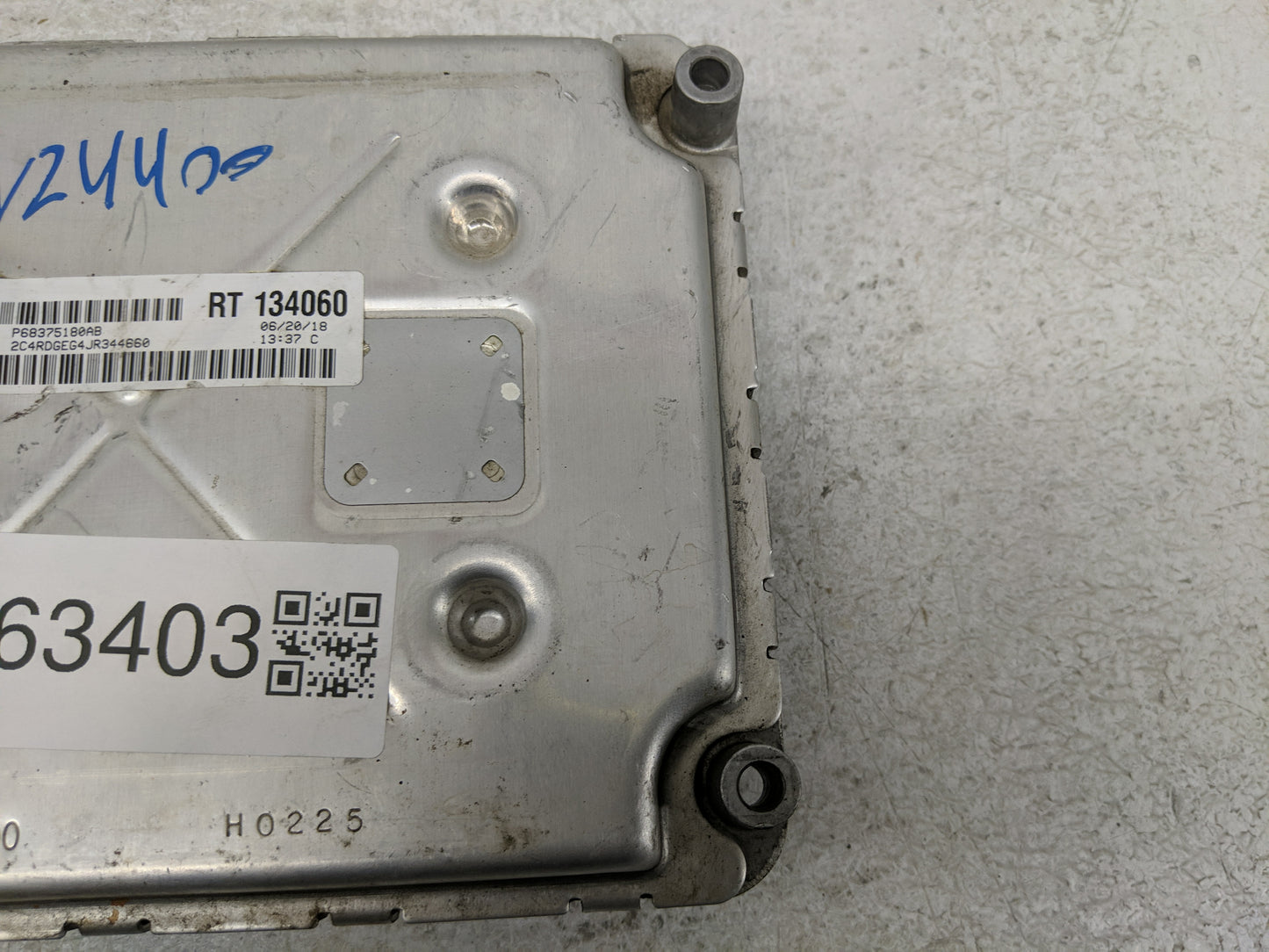 2016-2020 Dodge Grand Caravan PCM Engine Control Computer ECU ECM PCU OEM P/N:P68375180AB P68243295AB Fits OEM Used Auto Par